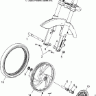 V06AB26CA VICTORY VEGAS 8 BALL/VEGAS ALL OPTIONS Wheel, front (cast) - v06ab26 / gb26 all options