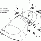 V06HB26 VICTORY HAMMER ALL OPTIONS Seat and backrest - v06hb26 / all options
