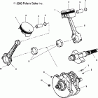 V04GB16/NC16 VICTORY VEGAS ALL OPTIONS Crankshaft - v04gb16 / nc16 / all options