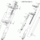 V04GB16/NC16 VICTORY VEGAS ALL OPTIONS Front forks and clamp asm. - v04gb16 / nc16 / all option...