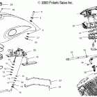 V04GB16/NC16 VICTORY VEGAS ALL OPTIONS Fuel system - v04gb16 / nc16 / all options