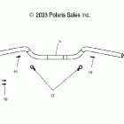 V04GB16/NC16 VICTORY VEGAS ALL OPTIONS Handlebar - v04gb16ca / cb / cc / ce / cg / cj / ck / cl...