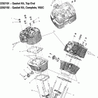 V03GB16 VICTORY VEGAS ALL OPTIONS Cylinder and head - v03gb16 / all options
