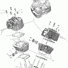 V03TB16CA TOURING CRUISER ALL OPTIONS Cylinder and head - v03tb16 / all options