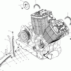 V02CB16 STANDARD CRUISER ALL OPTIONS Camchain and tensioner - v02cb16 / all options