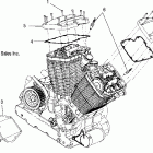 V02TB16 TOURING CRUISER ALL OPTIONS Cam and valve covers - v02tb16 / all options