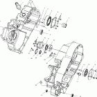 V02TB16 TOURING CRUISER ALL OPTIONS Crankcase bearings - v02tb16 / all options