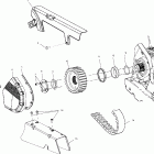 V02TB16 TOURING CRUISER ALL OPTIONS Front drive sprocket - v02tb16 / all options