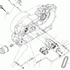 V01CD15DH DELUXE CRUISER Oil pump mounting - v01cd15cc