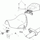 V01CD15DH DELUXE CRUISER Seat - v01cd15cc