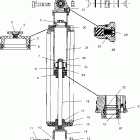 V01CD15UI DELUXE CRUISER Rear shock - v01cd15cc