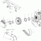 V01CS15CE SPORTCRUISER Front drive sprocket - v01cs15da