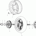 V01CS15DF SPORTCRUISER Rear wheel - v01cs15da