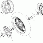 V01CS15DF SPORTCRUISER Front wheel - v01cs15da