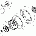 V00CB15DAS SPECIAL EDITION Rear wheel - v00cb15dcs