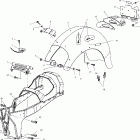 V00CB15DAS SPECIAL EDITION Subframe and rear fender - v00cb15das