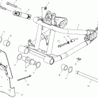 V00CB15LE STANDARD CRUISER Swing arm - v00cb15dc