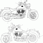 V99CB15LAZ STANDARD CRUISER Decals - v99cb15lcz