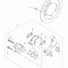FJR13AYB/FJR13AYCB Задний тормозной суппорт