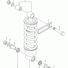 FZ6R  FZ6RYB/FZ6RYCL/FZ6RYL/FZ6RYCB Задняя подвеска
