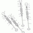 FZ6R  FZ6RYB/FZ6RYCL/FZ6RYL/FZ6RYCB Клапана
