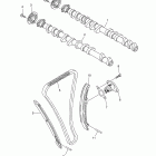 FZ1  FZS10YCG/FZS10YL/FZS10YCL/FZS10YG Цепь механизма газораспределения