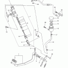 FZ6  FZS6YL/FZS6YB/FZS6YCL/FZS6YCB Задний тормозной цилиндр