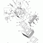 TTR125LEY/TTR125EY Цилиндр