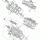 V-MAX 1700 VMX17YB/VMX17YCB ГОЛОВКА ЦИЛИНДРА