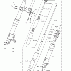 V-MAX 1700 VMX17YB/VMX17YCB Передняя вилка