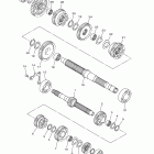 V-MAX 1700 VMX17YB/VMX17YCB ТРАНСМИССИЯ