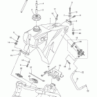 WR250FY ТОПЛИВНЫЙ БАК