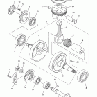 WR25RYCL/WR25RYL Коленчатый вал и Поршень