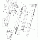 WR25RYCL/WR25RYL Передняя вилка