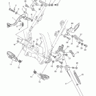 WR25XYCB/WR25XYB Подножки