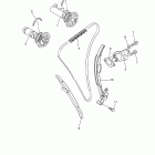 WR450FY Цепь механизма газораспределения