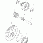 WR450FY Муфта стартера
