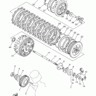 V STAR 1100 SILVERADO-XVS11ATYCL/XVS11ATYL/XVS11ATYB/XVS11ATYCB Сцепление