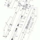 V STAR 1100 SILVERADO-XVS11ATYCL/XVS11ATYL/XVS11ATYB/XVS11ATYCB Передняя вилка