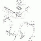 V STAR 1100 SILVERADO-XVS11ATYCL/XVS11ATYL/XVS11ATYB/XVS11ATYCB Главный тормозной цилиндр,передний