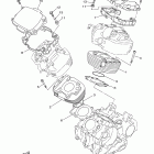 V STAR 650 CLASSIC-XVS65AYW/XVS65AYCS/XVS65AYS/XVS65AYCW Цилиндр