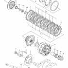 V STAR 950-XVS95YR/XVS95YCL/XVS95YCR/XVS95YL Сцепление