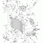R6-YZFR6YCL/YZFR6YL/YZFR6YCB/YZFR6YCW/YZFR6YB/YZFR6YW Радиатор и Патрубки