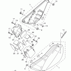 TTR125E_LE TTR125LEY/TTR125EY БОКОВАЯ КРЫШКА
