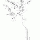 YZ125 YZ125Y Главный тормозной цилиндр,передний