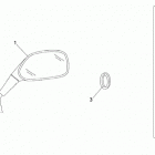 DS 250, CE Mirrors and tools