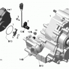 Outlander Max 650 STD 4 X 4 Коробка передач в сборе и 4х4 привод