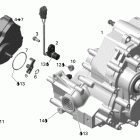 Outlander 650 XT 4 X 4 01- gear box ass and 4x4 actuator