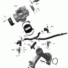 Outlander Max 800 LTD 4 X 4 01- intake manifold and throttle body outlander 800efi