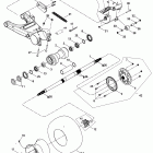Rally 175 08- drive system, rear europe